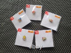 Nintendo Super Mario RPG Pin Badge Set UK Preorder Bonus Rare Promo SWITCH NES