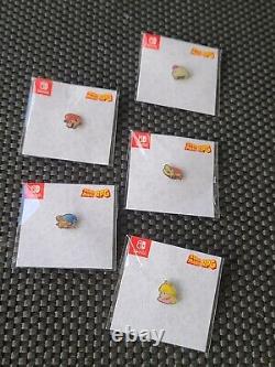 Nintendo Super Mario RPG Pin Badge Set UK Preorder Bonus Rare Promo SWITCH NES