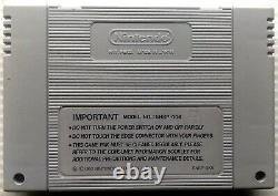 Nintendo Super Mario World SNES Video Game Cartridge In Box With Insert 1992