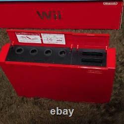 Nintendo Wii Console Super Mario Bros 25th Anniversary Red Limited