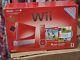 Nintendo Wii New Super Mario Bros. Pack Red Console Read Description