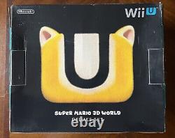 Nintendo Wii U 32 GB Super Mario 3D World Deluxe Set Black