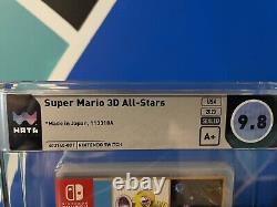 Nintendo switch Sealed Super Mario 3D All Stars Wata Graded 9.8 A+