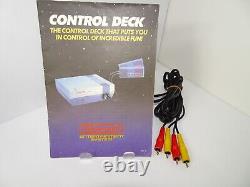 Original Nintendo NES Console Bundle Dogbone Controller Super Mario 1 2 3