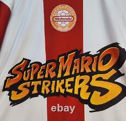 Rare 2005 Super Mario Strikers Nintendo Promo Video Game GameCube Jersey Large