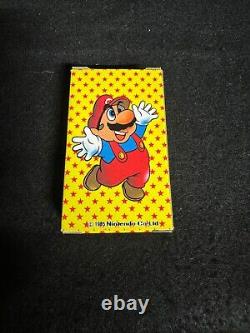 Set of 10 1985 Nintendo Super Mario Bros. Menko Card VTG with Box Super Rare #1