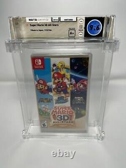 Super Mario 3D All-Stars Graded 9.6 A+ WATA GAMES Factory Sealed Brand New