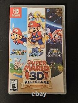 Super Mario 3D All-Stars (Nintendo Switch) 64 Sunshine Galaxy Factory Sealed