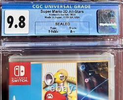 Super Mario 3D All Stars Nintendo Switch CGC 9.8 A++ Factory Sealed (Graded)