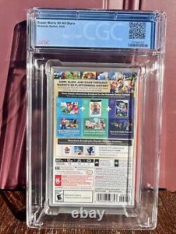 Super Mario 3D All Stars Nintendo Switch CGC 9.8 A++ Factory Sealed (Graded)
