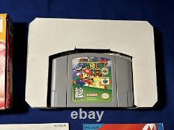 Super Mario 64 For Nintendo 64 RARE N64 Complete In Box CIB Great Shape