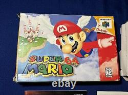 Super Mario 64 For Nintendo 64 RARE N64 Complete In Box CIB Great Shape