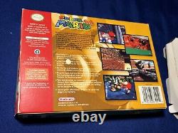 Super Mario 64 For Nintendo 64 RARE N64 Complete In Box CIB Great Shape