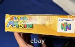 Super Mario 64 For Nintendo 64 RARE N64 Complete In Box CIB Great Shape