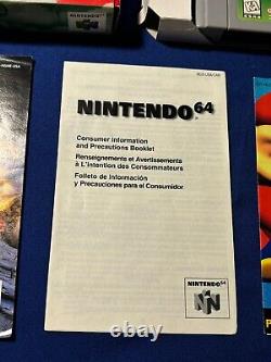 Super Mario 64 For Nintendo 64 RARE N64 Complete In Box CIB Great Shape