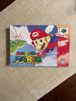Super Mario 64 (Nintendo 64, 1996) Box, Manuals, And Inserts ONLY! N64