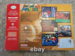 Super Mario 64 (Nintendo 64, 1996) CIB Complete (Authentic) N64 no manual
