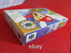 Super Mario 64 (Nintendo 64, 1996) N64 COMPLETE with Box manual game WORKS! #E1