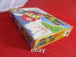 Super Mario 64 (Nintendo 64, 1996) N64 COMPLETE with Box manual game WORKS! #E1