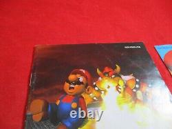 Super Mario 64 (Nintendo 64, 1996) N64 COMPLETE with Box manual game WORKS! #E1