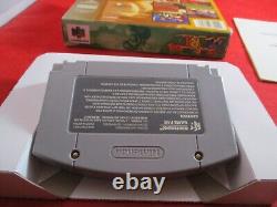 Super Mario 64 (Nintendo 64, 1996) N64 COMPLETE with Box manual game WORKS! #E1