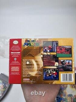 Super Mario 64 (Nintendo 64, N64, 1996) CIB Authentic Tested Shrink & Hang Tab