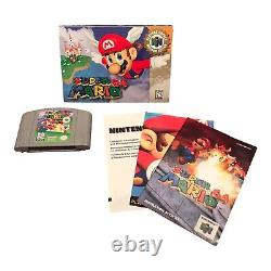Super Mario 64 Nintendo 64 (N64) Complete in Box CIB Clean Tested EUC