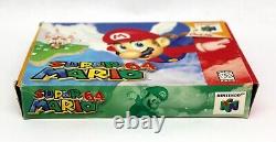 Super Mario 64 (Nintendo 64 N64) Game Cartridge With Box and Manuals