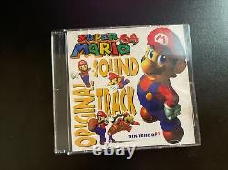 Super Mario 64 Original Soundtrack CD Nintendo Very Good Condition