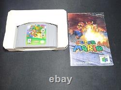 Super Mario 64 PLC Nintendo 64 N64 EXMT- condition COMPLETE n box