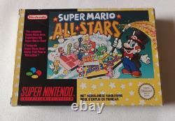 Super Mario All Stars Pal Fah Super Nnintendo Complete Very Good Condition