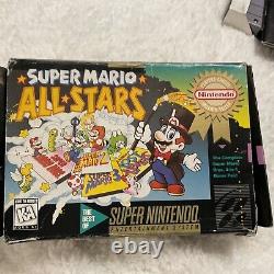 Super Mario All-Stars Super Nintendo SNES (1993) CIB Complete