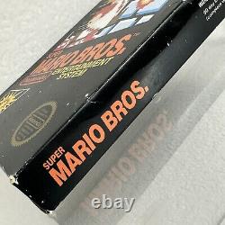 Super Mario Bros 1? Double Sticker Gloss Sticker Seal? Nintendo NES Complete CIB