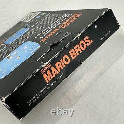 Super Mario Bros 1? Double Sticker Gloss Sticker Seal? Nintendo NES Complete CIB