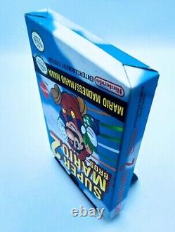 Super Mario Bros. 2 Box, Game & manual NES Rare Variant See Description