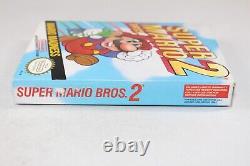 Super Mario Bros. 2 NES Nintendo Complete CIB Great Condition with Poster! RARE