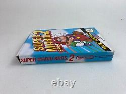 Super Mario Bros 2 (NES Nintendo Entertainment System, 1988) CIB Complete Game