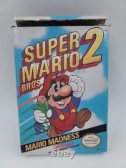 Super Mario Bros. 2 (Nintendo NES, 1988) CIB