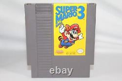 Super Mario Bros. 3 Left Bros NES Complete CIB Very Good Condition! RARE
