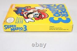 Super Mario Bros. 3 Left Bros NES Complete CIB Very Good Condition! RARE