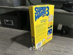 Super Mario Bros. 3 NES Nintendo Complete In Box CIB Tested READ DESCRIPTION
