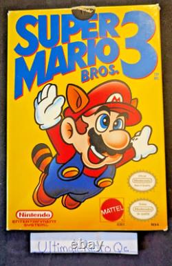 Super Mario Bros 3 (Nintendo NES, 1990)CIB Complete Authentic Tested