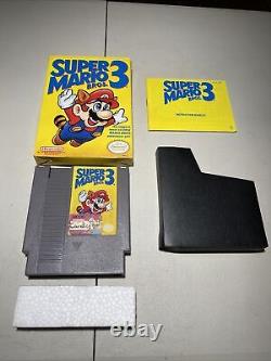 Super Mario Bros. 3 Nintendo NES CIB Complete Tested Authentic