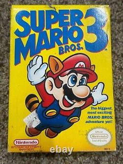 Super Mario Bros. 3 Nintendo NES Video Game With Orginal Case And Manual