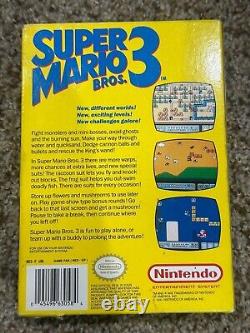 Super Mario Bros. 3 Nintendo NES Video Game With Orginal Case And Manual