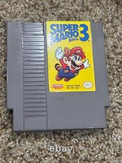 Super Mario Bros. 3 Nintendo NES Video Game With Orginal Case And Manual