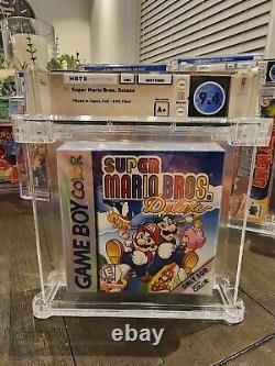 Super Mario Bros Deluxe WATA Grade 9.4 A+ Seal Gameboy Color