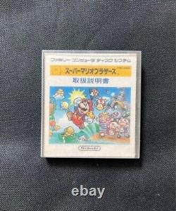 Super Mario Bros. Famicom Disk Nintendo Japan 1985 FMC-SMA Brand New
