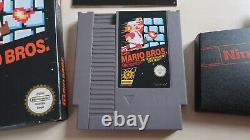 Super Mario Bros NES Nintendo Game Authentic Used With Manual PAL