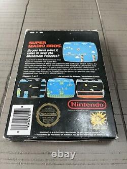 Super Mario Bros. Nintendo NES Authentic Original Complete with Manual
